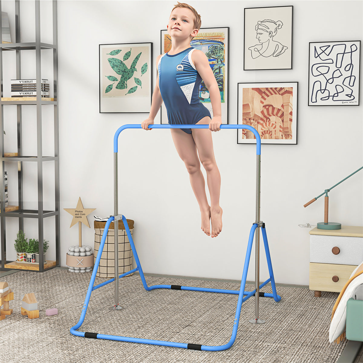 Folding Gymnastics Bar